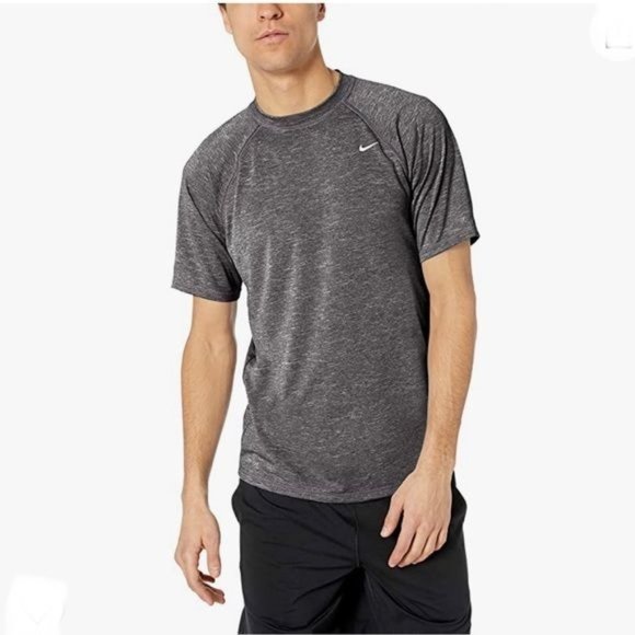 Nike Other - Nike Swim Dri Fit Men's Grey Upf 40 Sun Protection